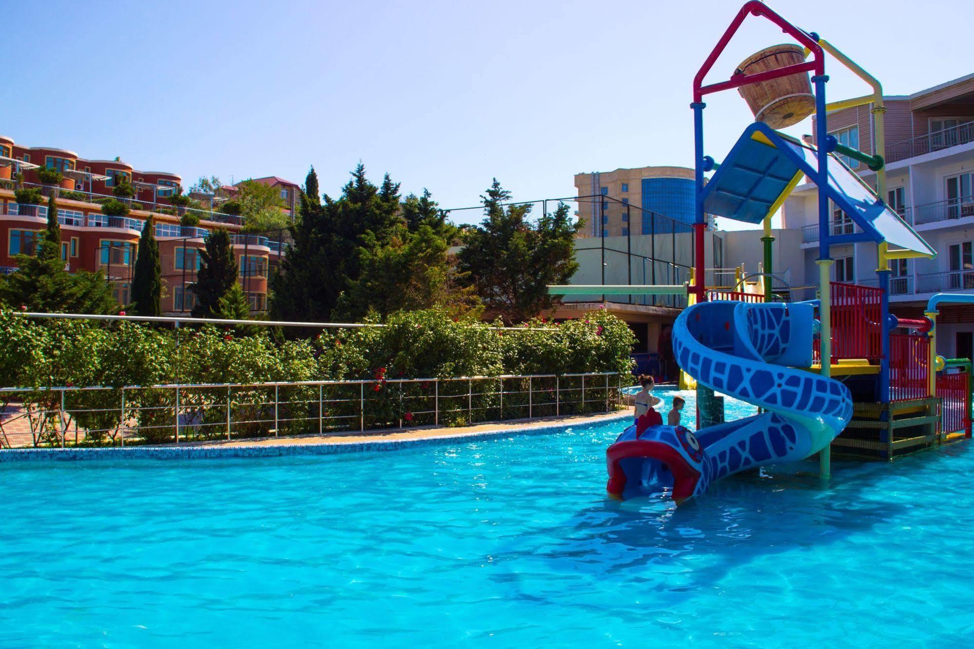 Af Hotel Aqua Park Family Resort Complex Novxani Exterior photo